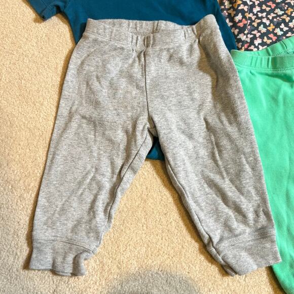 6-12M Bundle 4 Pieces Girls Primary, Colored Organics, Kapri Couture - Picture 4 of 9